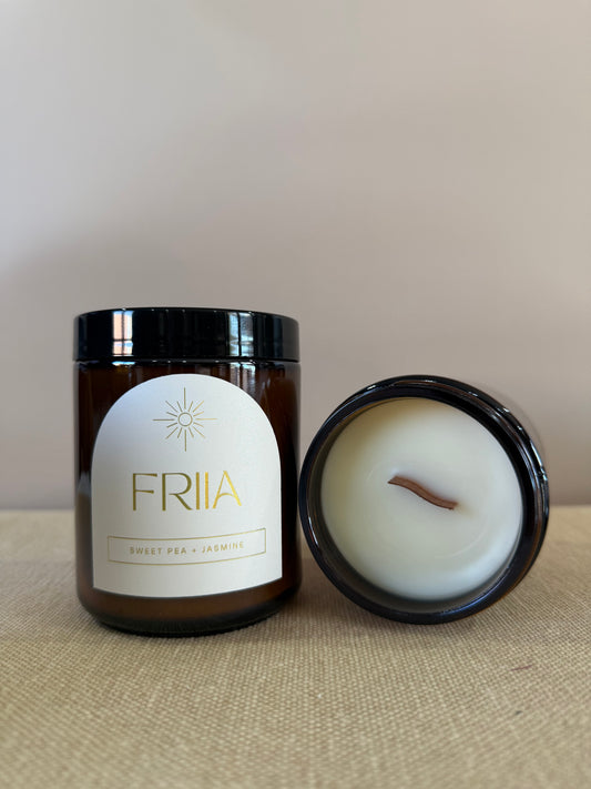 Amber Solstice Candle