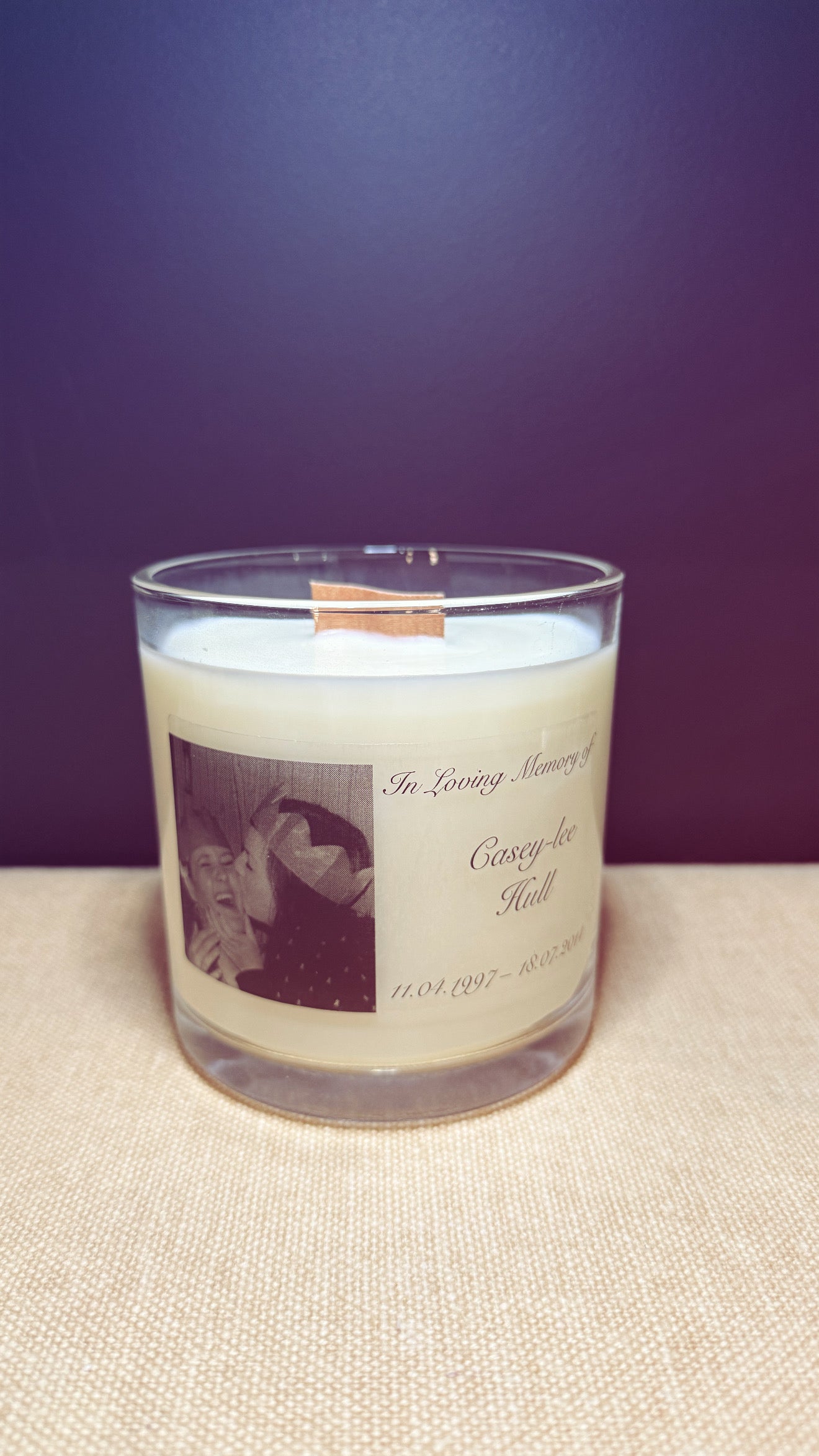 Personalised Luxe Candle