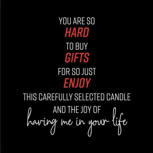 Hard to Buy For – Christmas Candle