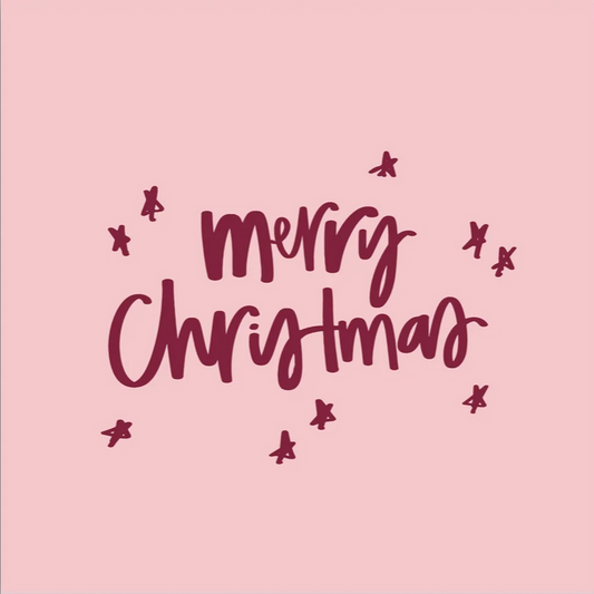 Merry Christmas – Festive Candle