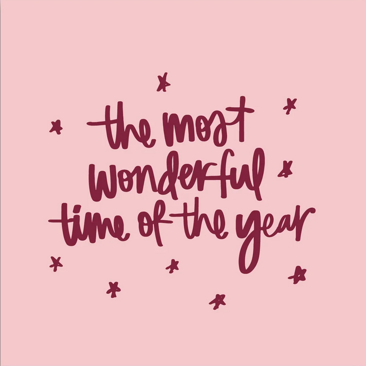 The Most Wonderful Time of the Year – Christmas Candle