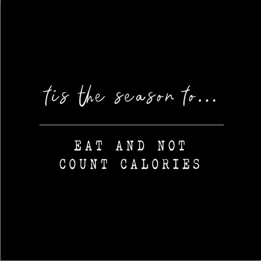 ’Tis the Season to Eat and Not Count Calories – Christmas Candle