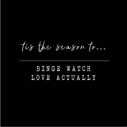 ’Tis the Season to Binge Love Actually – Christmas Candle